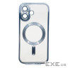 Чeхол-накладка BeCover TPU Chrome Case MagSafe для Apple iPhone 16 Sierra Blue (712072)
