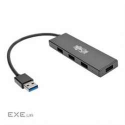 4-Port Ultra-Slim Portable USB 3.0 SuperSpeed Hub (U360-004-SLIM)