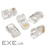 Конектор RJ45 cat.5e UTP 8P8C * 50 (позолоч. конт.) Cablexpert (LC-8P8C-001/50)