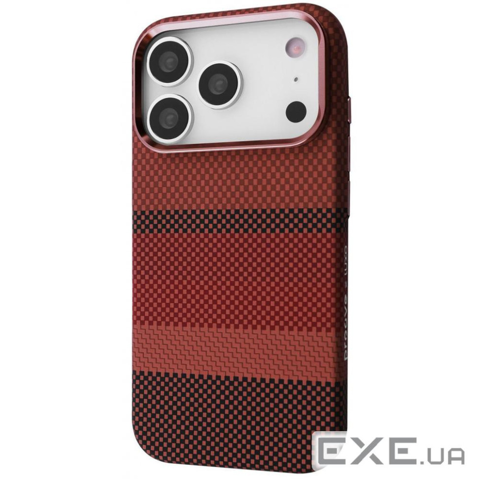 Чехол Gleam Case with Magnetic Ring iPhone 17 Pro Max gold borders (65183 gold borders)