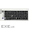 Наклейка на клавиатуру BestKey непрозрачная чорная, 76, белый (BKU13WHI/015)