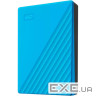 Портативний жорсткий диск WD My Passport 6TB USB3.2 Sky (WDBR9S0060BBL-WESN)