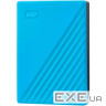 Портативний жорсткий диск WD My Passport 6TB USB3.2 Sky (WDBR9S0060BBL-WESN)