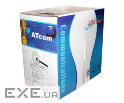 Кабель мережевий Atcom UTP 305м cat.5e, CCA, 4*2*0,50мм, зовнішній (10699)