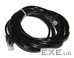 Патч-корд 5 м, UTP, Black, Ritar, литий, RJ45, кат.5е (7511)
