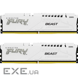 Оперативна пам'ять Kingston FURY Beast White EXPO 64GB 6000MT/s DDR5 (Kit of 2) (KF560C36BWEK2-64)