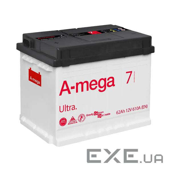 Акумулятор авто Мегатекс A-mega Ultra 6СТ-62-А3 (прав) ТХП 610 (25320)