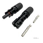 Комплект (2 шт.) коннекторов MC-4 1500V/30A (обжим U-type, кабель 4 мм2 / 6 мм2) Premium (48935)
