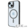 Чохол Proove Clear Essence Case with Magnetic Ring iPhone 15 gray (PCCEIP150005)