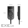 Зовнішня звукова карта UGREEN CM129 USB External Stereo Sound Adapter Black (40964)