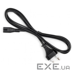 Кабель живлення 1.8m, 0.75mm, PC-184/2 CEE7/16-C7-1CM8155 2 pin (дл (PC-184 / 2 CEE7 / 16-C7 CU)