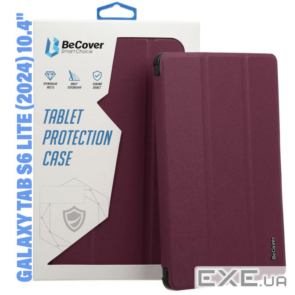 Чохол до планшета BeCover Smart Case Samsung Tab S6 Lite (2024) 10.4" P620/P625/P627 Red Wi (710821)