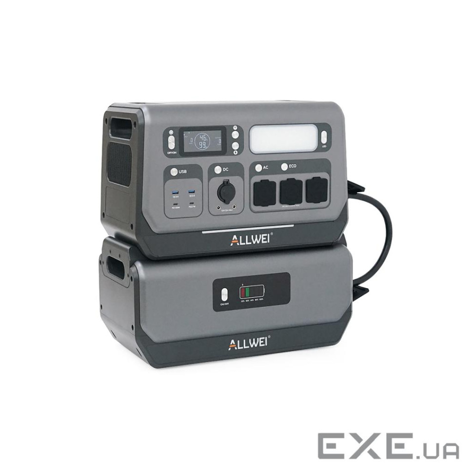 Зарядна станція ALLWEI SGR-PPS2400-2PRO+Battery 2400W 4096Wh