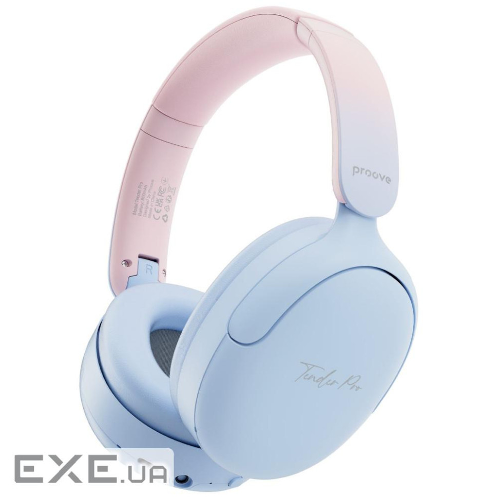 Беспроводные наушники Proove Tender Pro with ANC (APP) blue/pink (HPTP0001AP08 blue/pink)