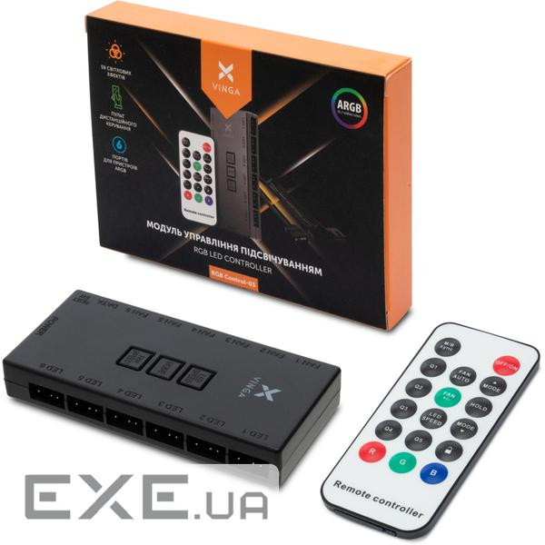 Модуль управління підсвічуванням Vinga RGB control-03