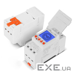 Реле часу Sinotimer TM929BK, 24 години, на DIN-рейку, LCD, програмований, змінна батаре (YT-TM929BK) (YT-TM929BK)