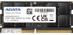Модуль пам"яті SO-DIMM DDR5 32GB 4800 ADATA С40 (AD5S480032G-B)