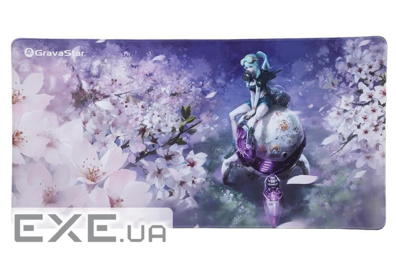 Ігрова поверхня GravaStar SAKURA, XL (900х450х3мм), рожевий (GSA8 MPD SAKURA)