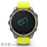 Смарт-годинник Garmin fenix 8 47mm,Saph Solar, BareTi/Graphite,AmpYe/GrphBnd (010-02906-21)