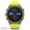 Смарт-годинник Garmin fenix 8 47mm,Saph Solar, BareTi/Graphite,AmpYe/GrphBnd (010-02906-21)