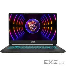 ноутбук 15.6FMI_144Hz/i5-13420H/16/512/RTX 4050 6G B/DOS/BL/Black MSI Cyborg 15 Bl (9S7-15K112-2474)