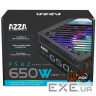 Блок живлення Azza 650W (PSAZ 650W ARGB)