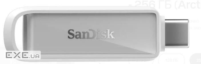 SANDISK iXpand Phone Drive with USB-C, Arctic White, 256GB (SDIXS0N-256G-GN6NE)