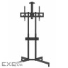 Презентаційна стійка Walfix TVS-6005B, Black, від 32" до 65", до 40 кг, -12+12, VESA от 100x100 мм