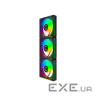 Комплект вентиляторів GAMEMAX RA300 Black 3-Pack (RA300 BK)