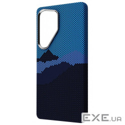 Чехол WAVE Gleam Case with Magnetic Ring Samsung Galaxy S25 Ultra blue mounta (62955  blue mountain)