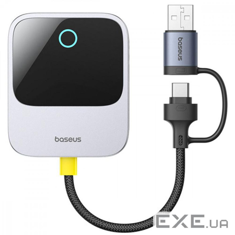 Беспроводной адаптер Baseus SafeJourney Series CarPlay space gray (C10745100813-00 space gray)