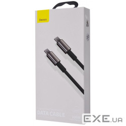 Кабель Baseus Tungsten Gold Fast Charging Type-C to Type-C 100W (2m) gold (P10319800G21-01)