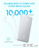 зовн. акум. ANKER - 10000 mAh 22.5W Built-In USB-C Cable (Білий) (A110DH21)