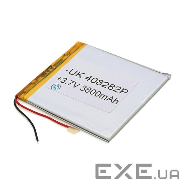 Літій-полімерний акумулятор 4*82*82mm (Li-ion 3.7В 4000мА&middot,год) (408282) ) (408282)