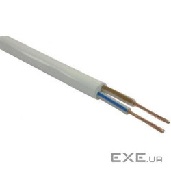 Кабель силовий ЗЗКМ 2х1.5 кв.мм гнучкий, 100м (ПВС 2x1,5 ECG / 705804)
