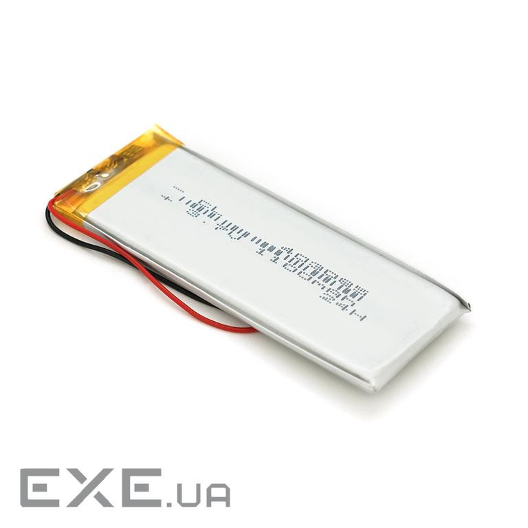 Літій-полімерний акумулятор 4*30*85mm(Li-ion 3.7В 1100мА&middot,ч) (403085) ) (403085)