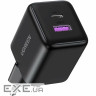 Зарядний пристрій Ugreen USB + USB-C GaN 30W X516 black (65014)