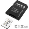 Карта пам'яті SanDisk 256 GB microSDXC High Endurance UHS-I U3 V30 + SD adapter (SDSQQNR-256G-GN6IA)