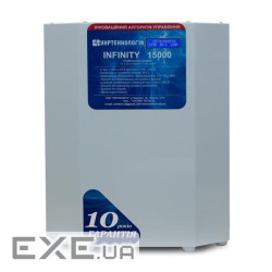 Стабілізатор напруги теристорні INFINITY 15 (15000Вт) 220В, стабілізація 115-285, 16 (INFINITY15000) 115-285, 16 (INFINI
