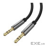 Кабель мультимедійний 3.5mm M to 3.5mm M 1.0m AV119 black Ugreen (10733) (90401961)