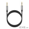 Кабель мультимедійний 3.5mm M to 3.5mm M 1.0m AV119 black Ugreen (10733) (90401961)