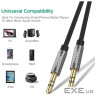 Кабель мультимедійний 3.5mm M to 3.5mm M 1.0m AV119 black Ugreen (10733) (90401961)