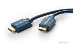 Кабель монітора-сигнальний Click Tronic HDMI M/M 15.0m, HS+HEC+ARC 4K@60Hz Casual 3D (75.07.0309-1)