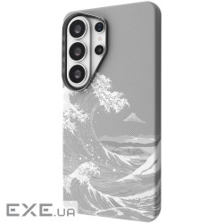 Чехол Proove Gleam Case with Magnetic Ring Samsung Galaxy S26 Ultra white waves (70951 white waves)