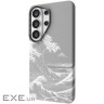 Чехол Proove Gleam Case with Magnetic Ring Samsung Galaxy S26 Ultra white waves (70951 white waves)