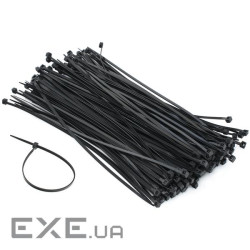 Стяжки для кабеля, 300 мм х 3,6 мм, 100 шт , Black, Patron (PLA-3.6-300-BL)