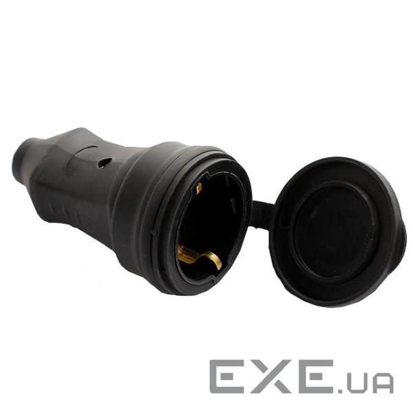 Штепсельний роз'єм із заглушкою 1*16 (каучук) ) ERKA  5001 (ERKA 5001)