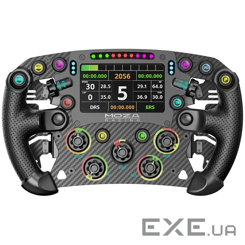 Кермо MOZA Racing FSR V2 Formula for PC, 28cм., 10кн., RGB (RS068)
