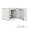 19 "настінний шафа, двосекційний 6U, (370x600x295мм) (RBA-06-AD2-CAX-A1)