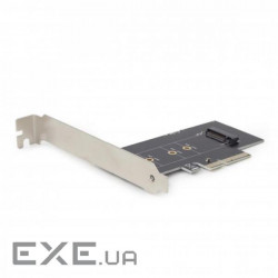 Контролер PCIe to M.2 22 mm low profile Gembird (PEX-M2-01)